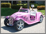 Pink California Roadster